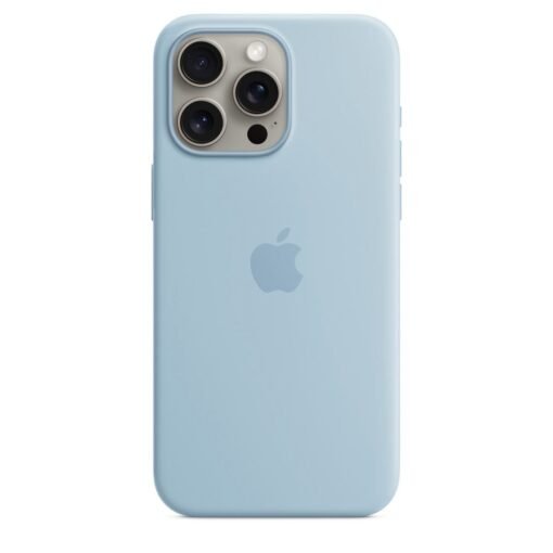 Coque en silicone avec MagSafe pour iPhone 15 – Image 4