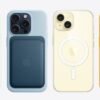 Coque en silicone avec MagSafe pour iPhone 15