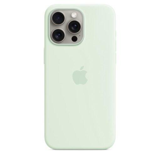Coque en silicone avec MagSafe pour iPhone 15 – Image 2