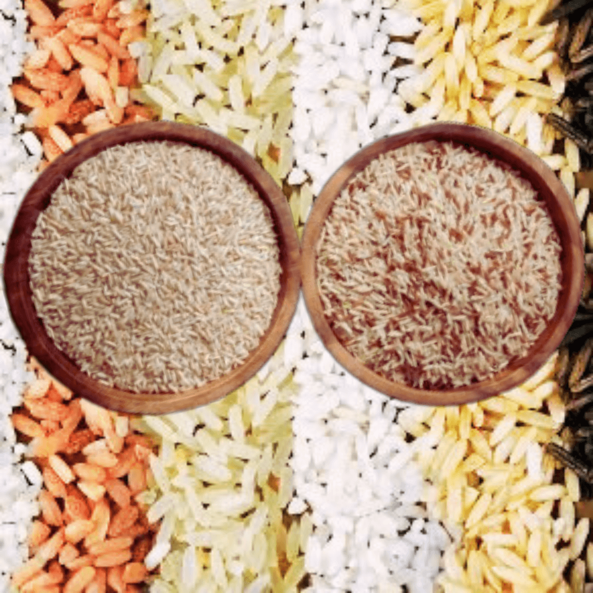 Riz importé et local