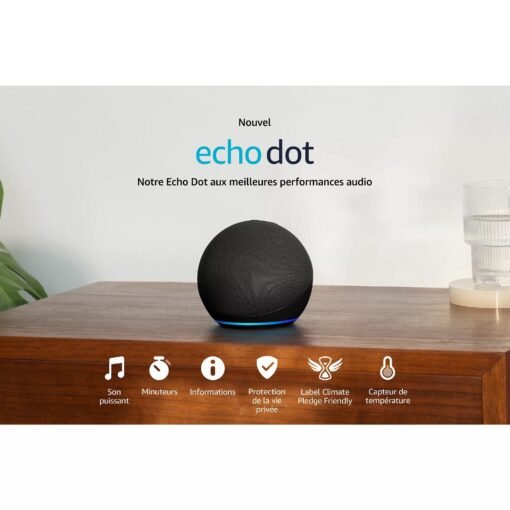 AMAZON - Enceinte Bluetooth Echo Dot 5