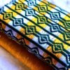 Tissu Kente tissé à la main 100% authentique en provenance du Ghana - Modèle 002