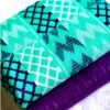 Tissu Kente tissé à la main 100% authentique en provenance du Ghana - Modèle 004