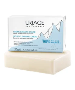 URIAGE - Crème Lavante Solide - Visage et Corps - Peaux Sensibles