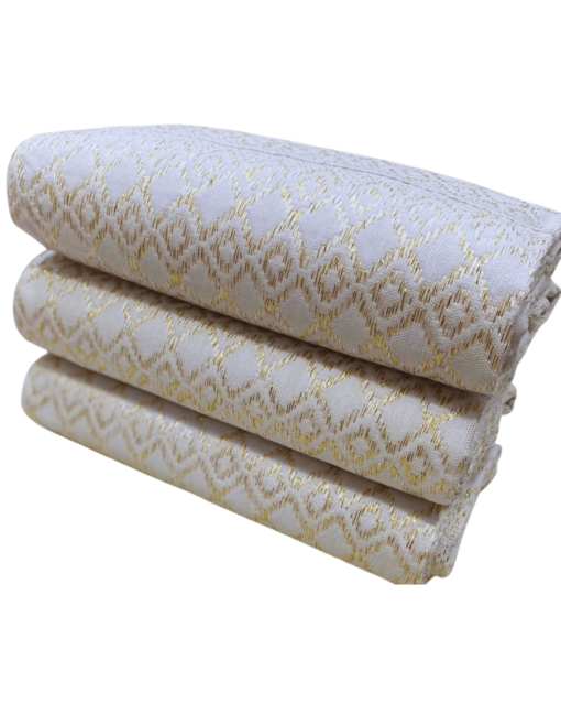Tissu Kente tissé à la main 100% authentique en provenance du Ghana - Modèle 024