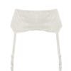 Porte Jarretelle Fantasie Bronte ivoire