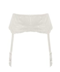 Porte Jarretelle Fantasie Bronte ivoire