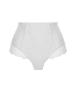 Culotte taille haute Fantasie impression blanc