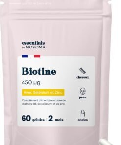 Novoma – Biotine avec Sélénium & Zinc