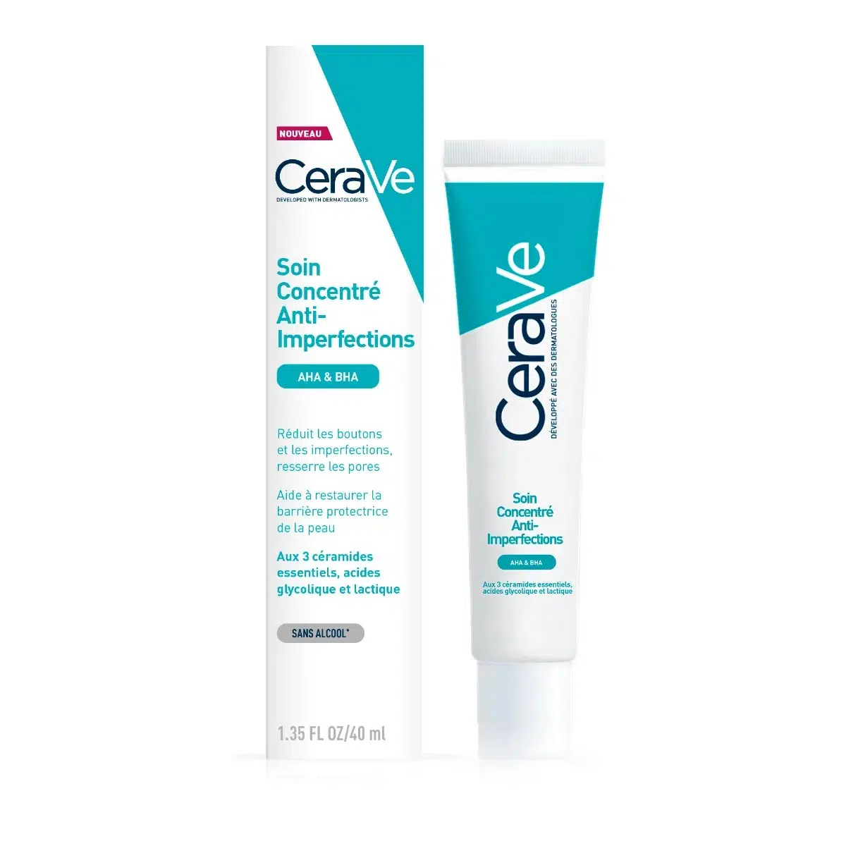 Soin Concentré Anti-Imperfections - Peaux à Imperfections et Tendance Acnéique 40ml - CeraVe