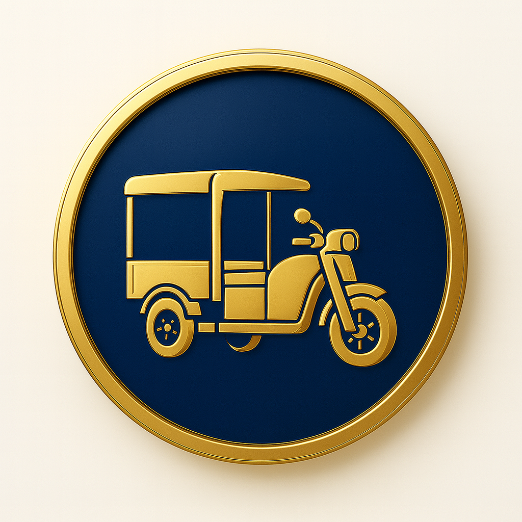 Livraison Dakar en tricycle - ≤ 140×100×100 cm • ≤ 250 kg