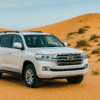 Location de véhicule avec chauffeur Toyota Land Cruiser 200 V8 Blanc