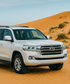 Location de véhicule avec chauffeur Toyota Land Cruiser 200 V8 Blanc
