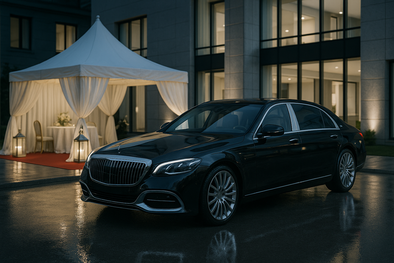 Location de véhicule avec chauffeur Mercedes Maybach Paris - Île-de-France
