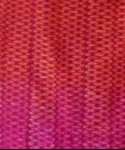 Tissu Kente Ombré pattern burgundy tissé à la main 100% authentique en provenance du Ghana - Modèle S01