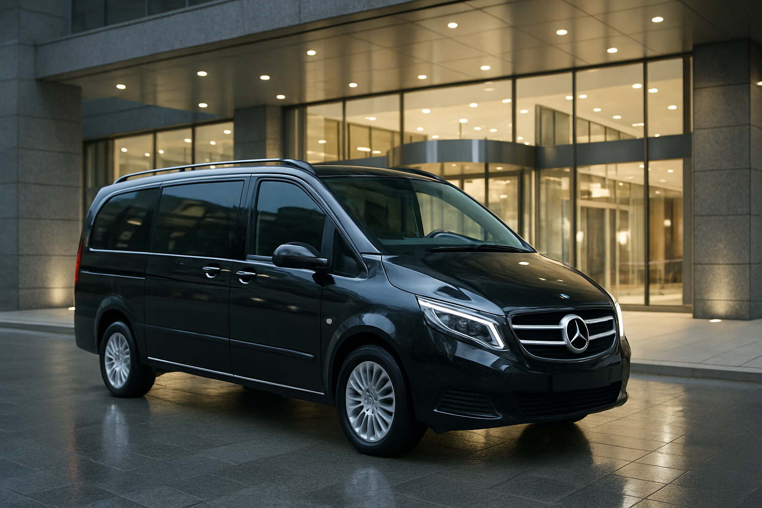 Location de véhicule avec chauffeur Mercedes Viano