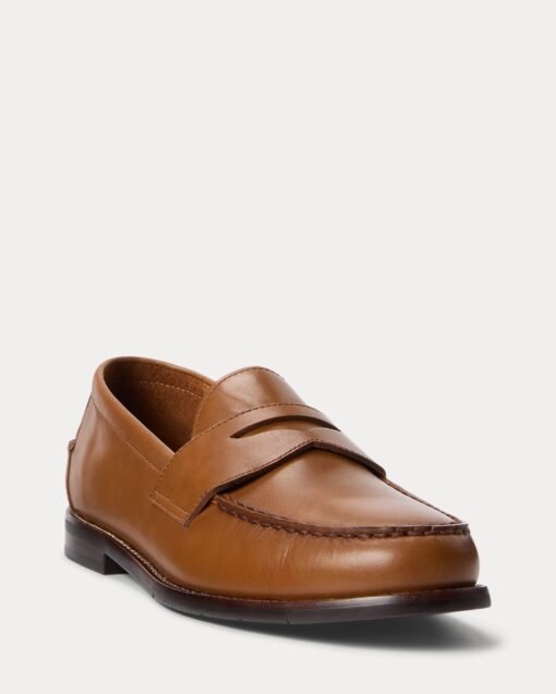 Mocassins en cuir