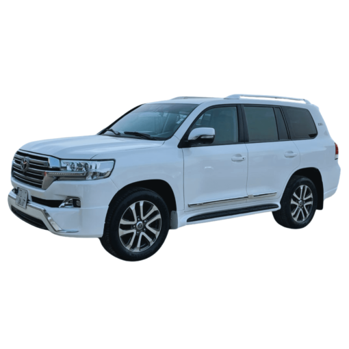 Location de véhicule avec chauffeur Toyota Land Cruiser 200 V8 Blanc 5 places