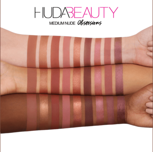 Huda Beauty - Nude Obsessions Palette de fard à paupières – Image 4