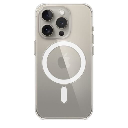 Coque transparente avec MagSafe pour iPhone 15 Pro – Image 3