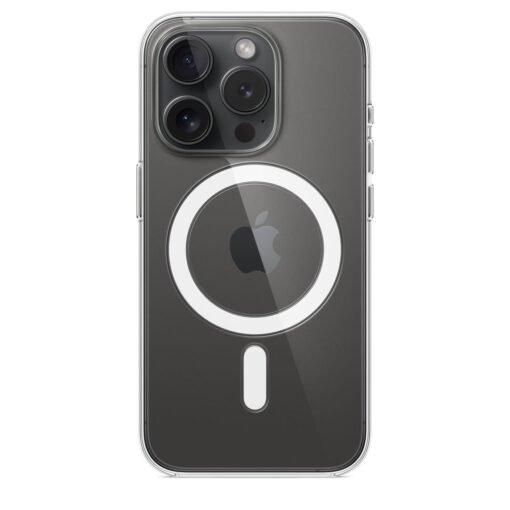 Coque transparente avec MagSafe pour iPhone 15 Pro – Image 5