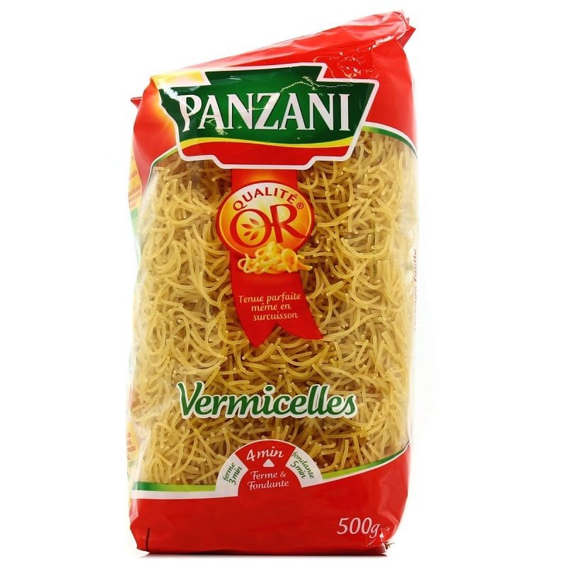 Vermicelles Paquet de 500g - PANZANI - Qté : 2 - 3 800 CFA