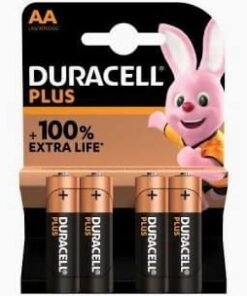 DURACELL - Piles Alkaline Plus Extra Life MN1500/LR06 AA
