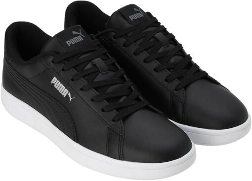 PUMA - Smash v2 cuir noir – Image 2