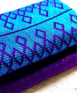 Tissu Kente tissé à la main 100% authentique en provenance du Ghana - Modèle 003