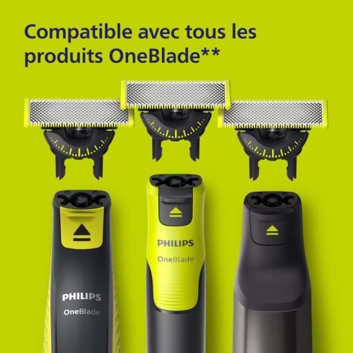 PHILIPS - 2 Lames de rechange 360 OneBlade modèle QP420/50 – Image 3