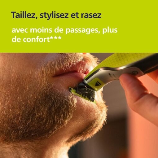PHILIPS - 2 Lames de rechange 360 OneBlade modèle QP420/50 – Image 6