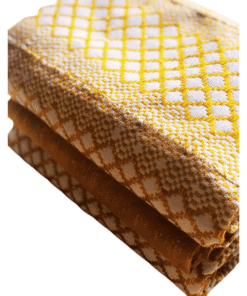 Tissu Kente tissé à la main 100% authentique en provenance du Ghana - Modèle 014