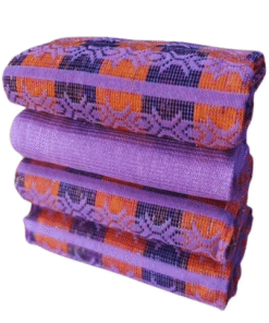 Tissu Kente tissé à la main 100% authentique en provenance du Ghana - Modèle 031