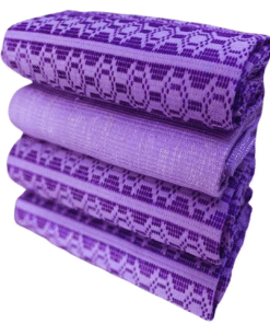 Tissu Kente tissé à la main 100% authentique en provenance du Ghana - Modèle 032