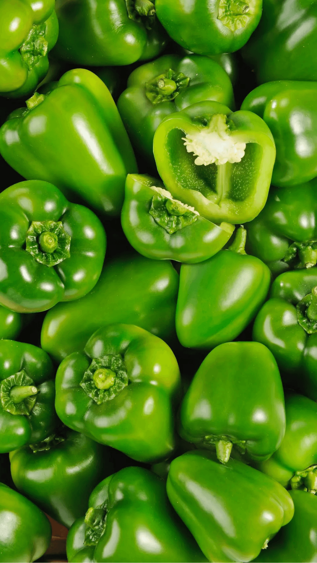 Poivrons verts (bio) - Qté : 1 kg - 2 000 CFA