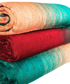 Tissu Kente ombré tissé à la main 100% authentique en provenance du Ghana - Modèle O04