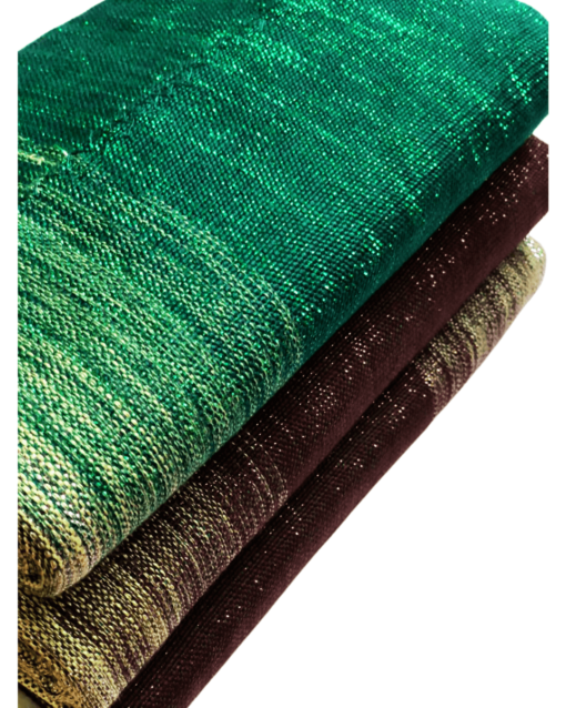 Tissu Kente ombré tissé à la main 100% authentique en provenance du Ghana - Modèle O06