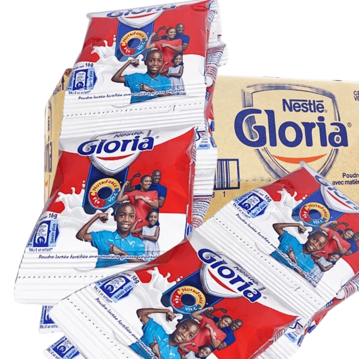 Carton de 120 sachets de 16gr de lait entier en poudre - Nido - Qté : 1 - 12 000 CFA