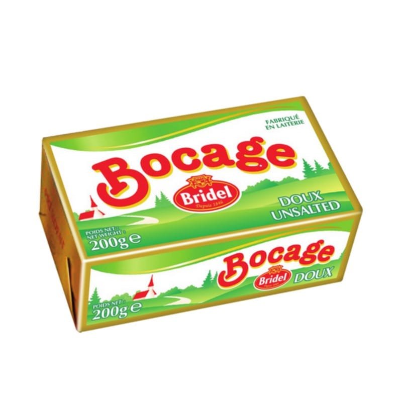 Beurre Bloc de 200gr - Bocage - Qté : 1 - 990 CFA