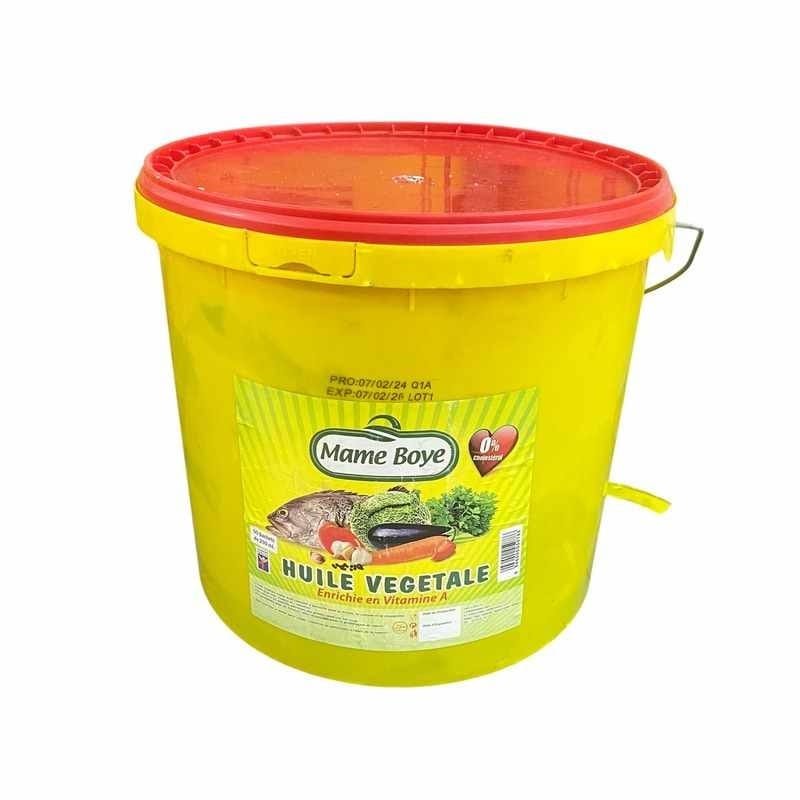 Seau d'Huile végétale 50 x 25cl - Mame Boy - Qté : 1 - 25 900 CFA
