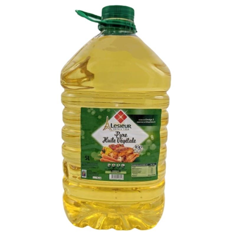 Bidon d'Huile végétale 5l - Lesieur - Qté : 1 - 7 190 CFA