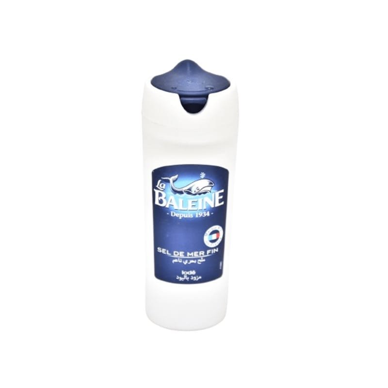 Sel, Épices et Aromates - Sel de Mer Iodé Fin 125gr - La Baleine - Qté : 1 - 1 100 CFA