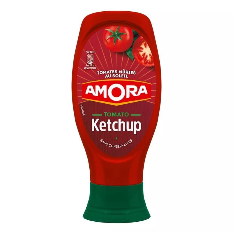 Ketchup 550g - Amora - Qté : 1 - 2 350 CFA