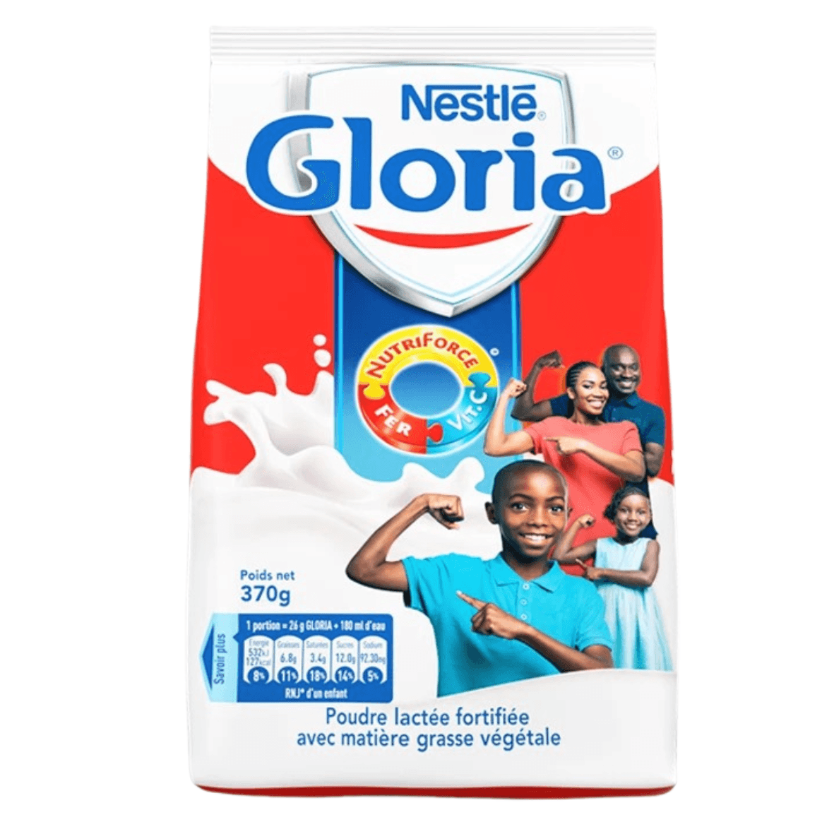 Sachet de lait entier en poudre de 400gr - Gloria - Qté : 1 - 2 150 CFA
