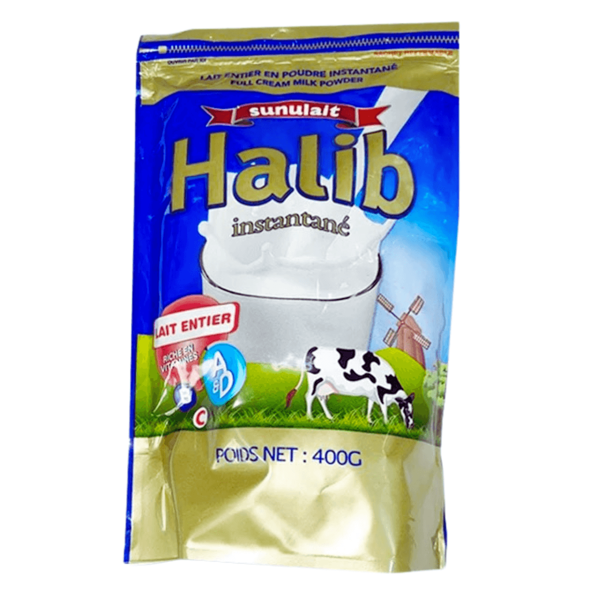 Sachet de lait entier en poudre de 400gr - Halib - Qté : 1 - 2 100 CFA