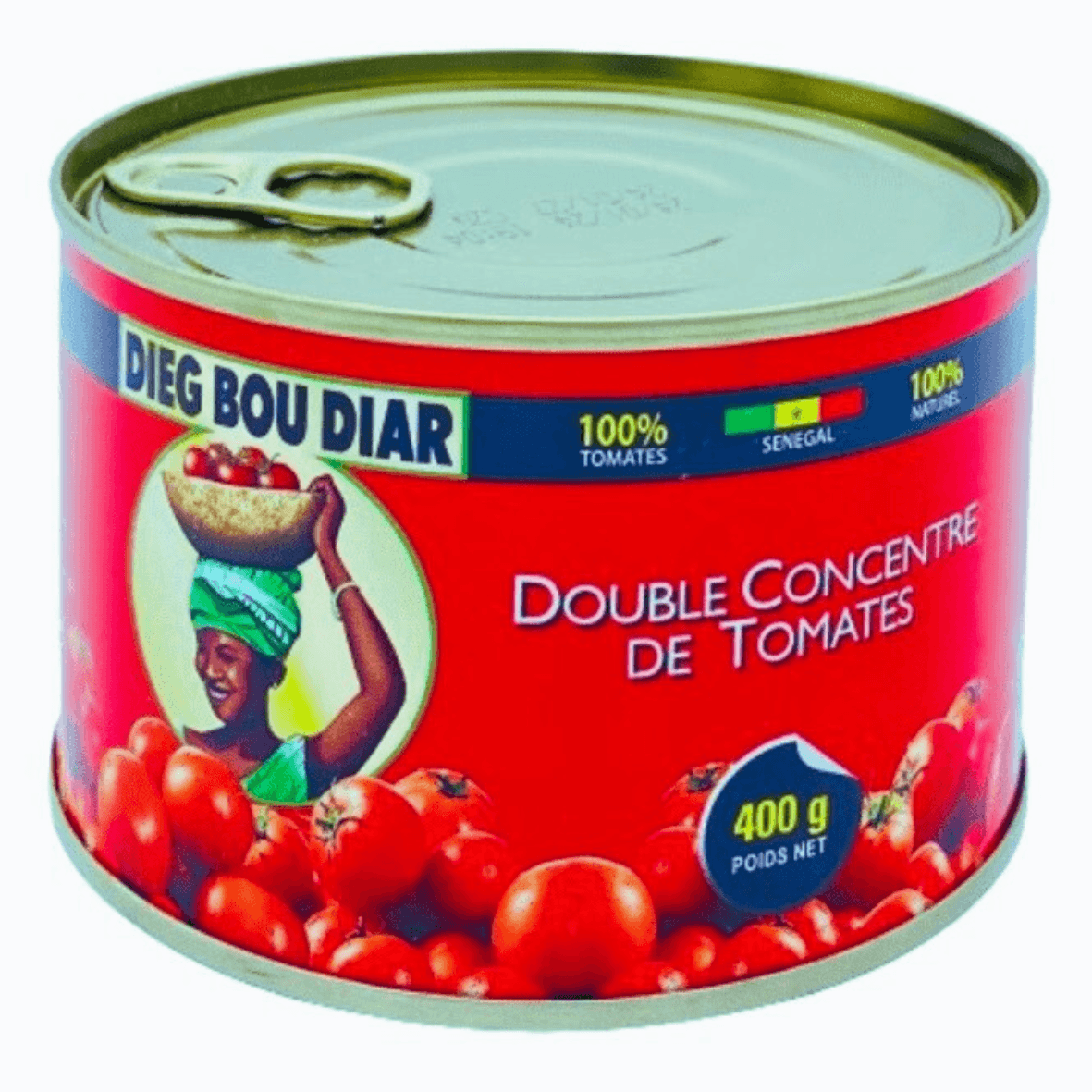 Tomate double concentrée 400gr - Dieg Bou Diar - Qté : 1 - 1 100 CFA