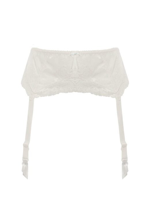 Porte Jarretelle Fantasie Bronte ivoire