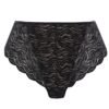 Culotte classique Fantasie impression noir