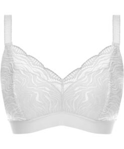 Soutien-gorge sans armatures Fantasie impression blanc