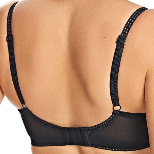 Soutien-gorge plongeant à armatures Soirée Lace Freya noir – Image 3